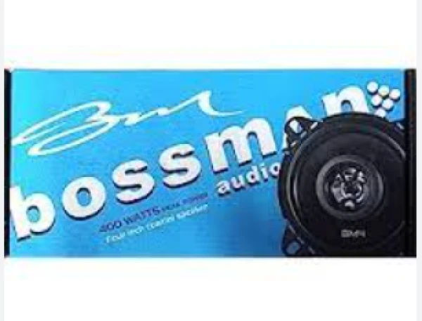 Boss Man 3 Way 4 Inch High Performance Coaxial Car Speaker